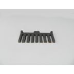 Kazán rostély (tűzrács) FÉSŰ 235x110x14mm