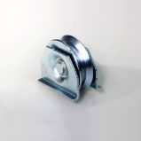 Rejtett villás görgő hegeszthető Y 60 mm