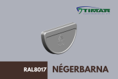 33-as csokoládébarna alu. véglemez