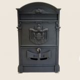 Alu Postaláda (fekete) 255x405x90 mm