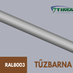 Csatorna  33-as tűzbarna alu. lefolyócső 4 fm-es