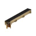 ACO 3003699 SELF Euroline 2.0 folyóka öntöttvas ráccsal, D 110mm alsó kivezetéssel 1m