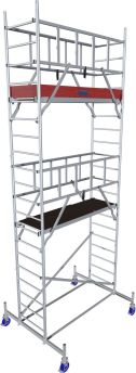 ProTec Alumínium gurulóállvány 2,00x0,70m, munkam.: 6,3m - 940131