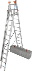 Krause MONTO Tribilo sokcélú létra 3x12 fokos lépcsőfunkcióval 129789