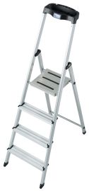 Krause MONTO Safety lépcsőfokos állólétra 4 fokos 126320