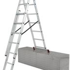 Krause CORDA  Sokcélú létra lépcsőfunkcióval 3x7˝  33376