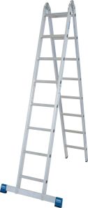 Krause STABILO Csuklós állólétra 2x8 fokos 133915