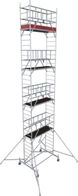 Krause ProTec Alumínium gurulóállvány 2,00x0,70m, munkam.: 10,3m - 940179