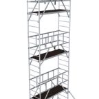 Krause ProTec Alumínium gurulóállvány 2,00x0,70m, munkam.: 10,3m - 940179