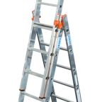Krause MONTO Tribilo sokcélú létra 3x8 fokos lépcsőfunkcióval 129741
