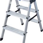 Krause MONTO Dopplo két oldalon járható lépcsőfokos állólétra 2x3 fokos 120328