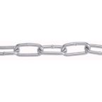 Lánc horganyzott  4mm hosszúszemű (25m/tekercs)  DIN5685C 52300