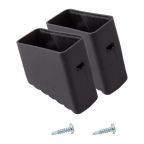 Krause MONTO Lábdugó fekete 40x20 (211422)