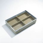 ACO 3003041 Self Vario 2.0 polimerbeton lábtörlő tálca 100x50 cm, H-8 cm