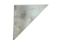 Csomóponti saroklemez natúr 3x150x150x210mm