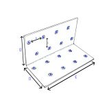 Faösszekötő  sarokvas  60x60x100x2mm