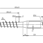 Talajcsavar DRT G 68 X 650 X 2
