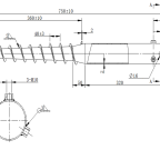 Talajcsavar DRT G 68 X 750 X 2 - 3 X M10