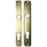 Portálcím 85mm cilinderlyukas F2 eloxált (1 pár) 3986619 (1)