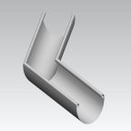 Csatorna  33-as horganyzott szegletcsatorna 135°-os