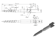 Talajcsavar DRT U 68 X 770 X 2-  71