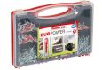 Fischer  536091 DuoPower Redbox, Univerzális dübel+csavar, szortimenterben (140db/doboz)