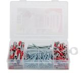 Fischer 538622 DuoPower Profi-Box, Univerzális dübel+csavar (160db/doboz)