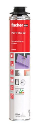Fischer  544561 PUP P 750 G B2 (HU) Egykomponensű pisztolyhab (purhab) 750ml