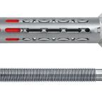 Fischer 572925 DuoHM S Üreges fém-nylon dübel D-fejű csavarral, 12x55/M6x55/TX30