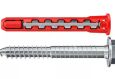 Fischer  577364 HybridPower FUS Műanyag-acél dübel hatlapfejű csavarral, 10x90/13