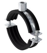 Fischer  79457 Kétrészes gumibetétes bilincs FRS 133 - 141 M8/M10  (10)