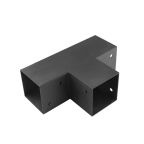Pergola Gerenda összekötő (T) 92x185x275/1,5mm, fekete 3217642