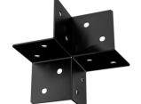Pergola Gerenda összekötő (Y, nyitott) 170x85/2,5mm, fekete 3217645