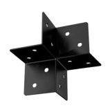 Pergola Gerenda összekötő (Y, nyitott) 170x85/2,5mm, fekete 3217645