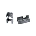 Kerítés RH Univerzális rögzítő inox 4mm 13x14x8mm