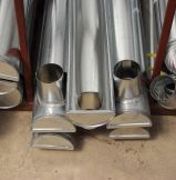 Csatorna 25-ös horganyzott csonkosvég 1 fm-es