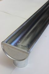 Csatorna  25-ös horganyzott csonkosvég 2 fm-es