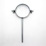 Csatorna  lefolyóbilincs 33-as horganyzott hosszú szárú (18cm), tiplivel rögzíthető