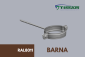 Csatorna  lefolyóbilincs 33-as barna normál szárú (12 cm-es)