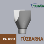 Csatorna  33-as tűzbarna alu. vízgyűjtő üst