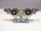 Úszókapu görgő G6F-60/4mm fém görgővel,fúrható talppal G60_6_O