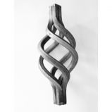 Kovácsoltvas kosár  42111  12-es négyzetacélhoz