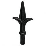 Kovácsoltvas csúcsdísz  82022  130x53mm