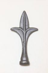 Kovácsoltvas csúcsdísz  82025 110x60mm
