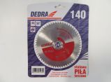 DEDRA körfűrésztárcsa acél 140x20mm 60 fogas