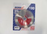 DEDRA körfűrésztárcsa acél 180x20mm 60 fogas