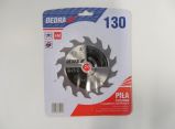 DEDRA körfűrésztárcsa keményfémlapkás 130x20mm 14 fogas