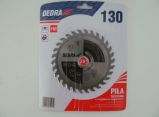 DEDRA körfűrésztárcsa keményfémlapkás 130x20mm 30 fogas