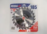 DEDRA körfűrésztárcsa keményfémlapkás 185x20mm 24 fogas