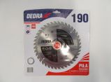 DEDRA körfűrésztárcsa keményfémlapkás 190x30mm 40 fogas